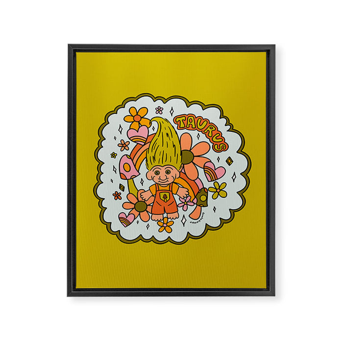 Taurus Troll Framed Canvas Print Gallery Image 1