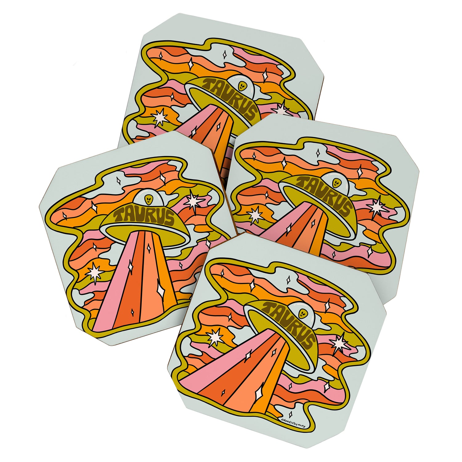 Taurus UFO Coaster Gallery Image 1
