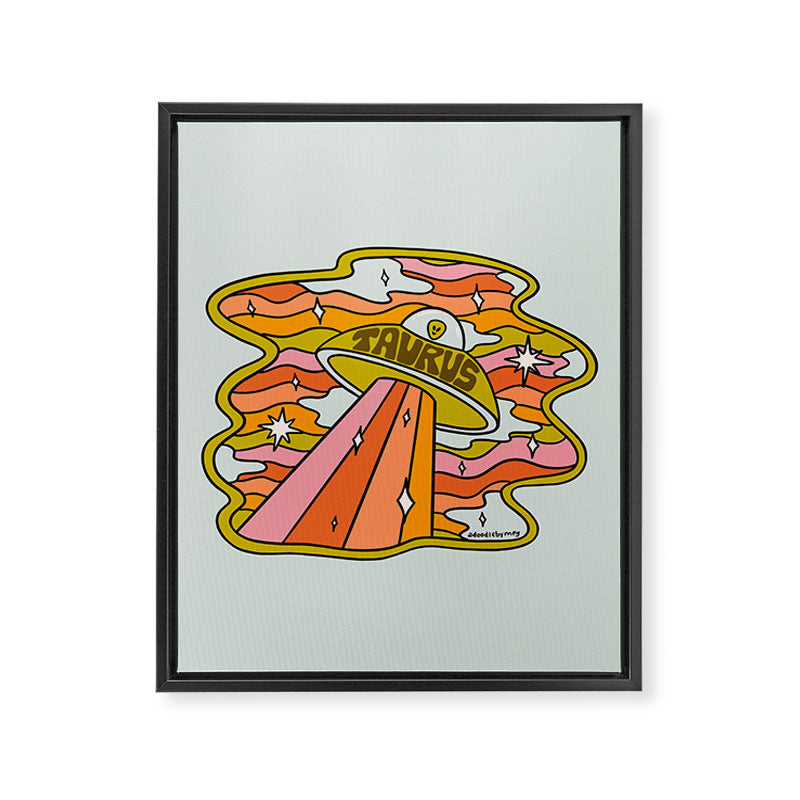 Taurus UFO Framed Canvas Print Gallery Image 8