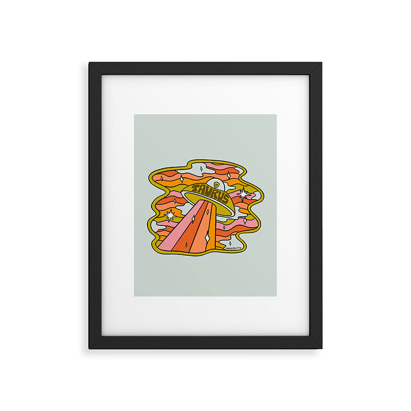 Taurus UFO Framed Art Print Gallery Image 6