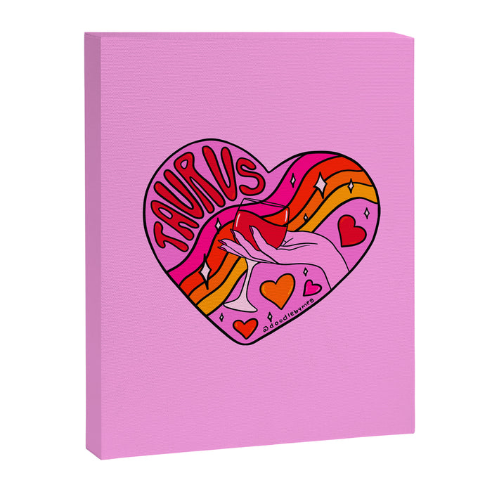 Taurus Valentine Canvas Print Gallery Image 1