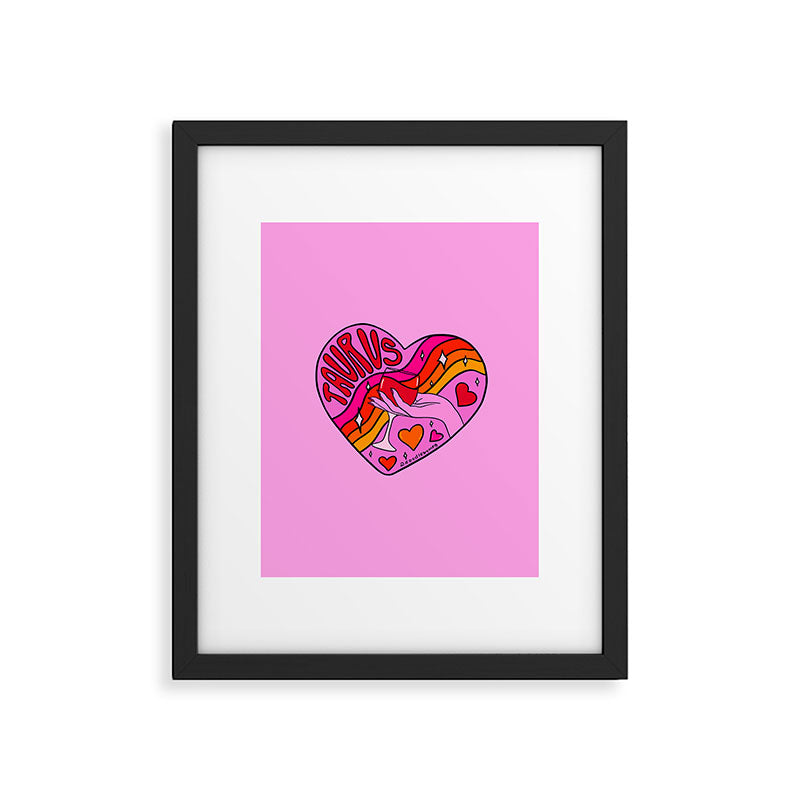 Taurus Valentine Framed Art Print Gallery Image 6