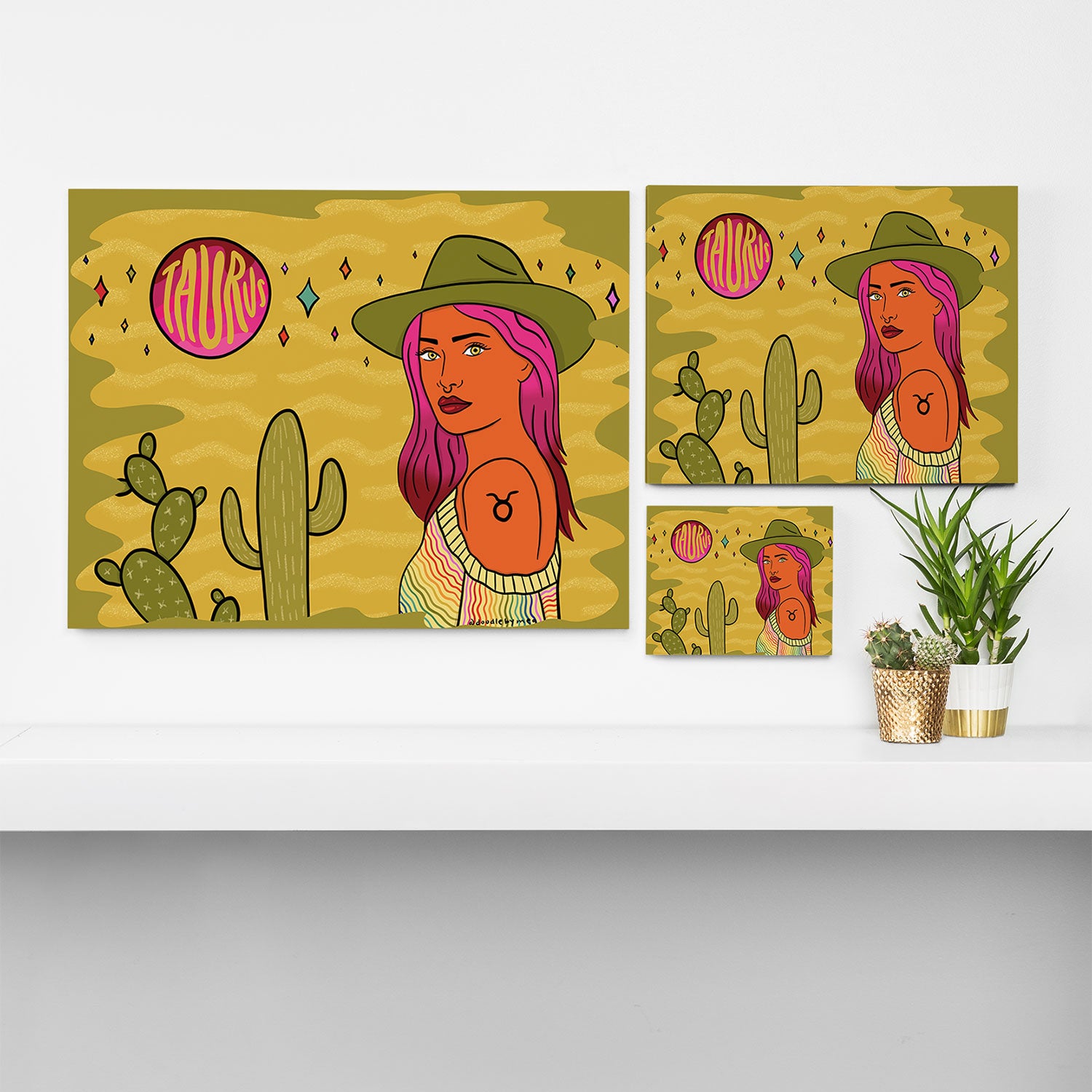 Taurus Canvas Print Gallery Image 3