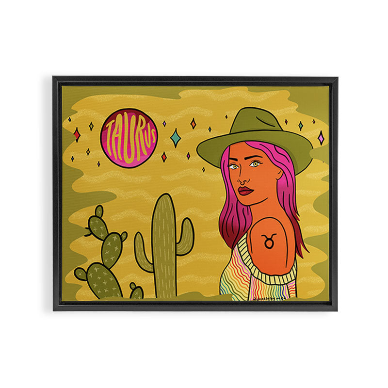 Taurus Framed Canvas Print Gallery Image 3