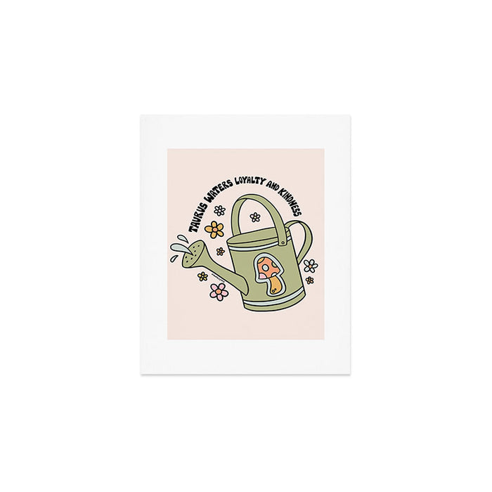 Taurus Watering Can Art Print Gallery Image 1