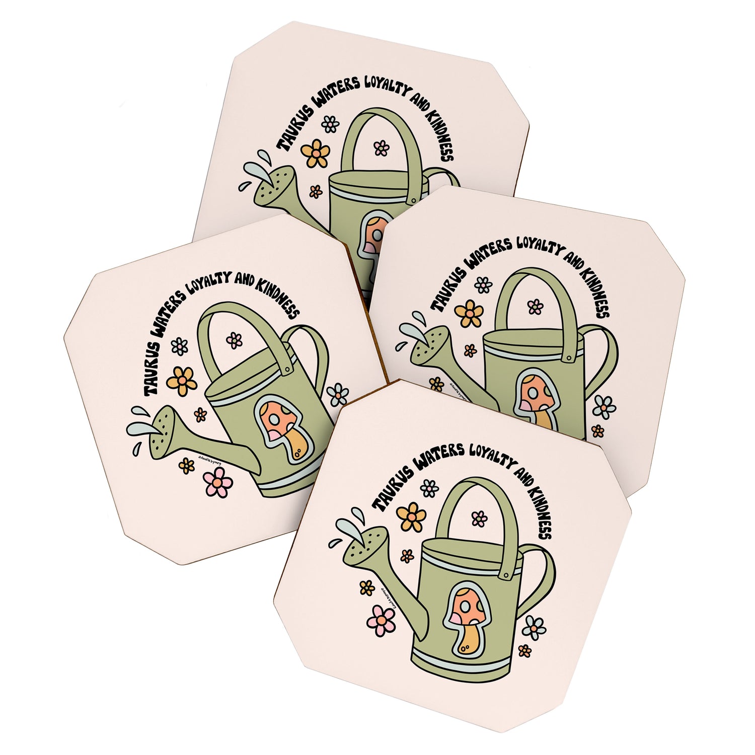 Taurus Watering Can Coaster Gallery Image 1