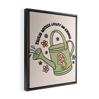 Taurus Watering Can Framed Canvas Print Gallery Image 2