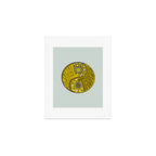 Taurus Yin Yang Art Print Gallery Image 1