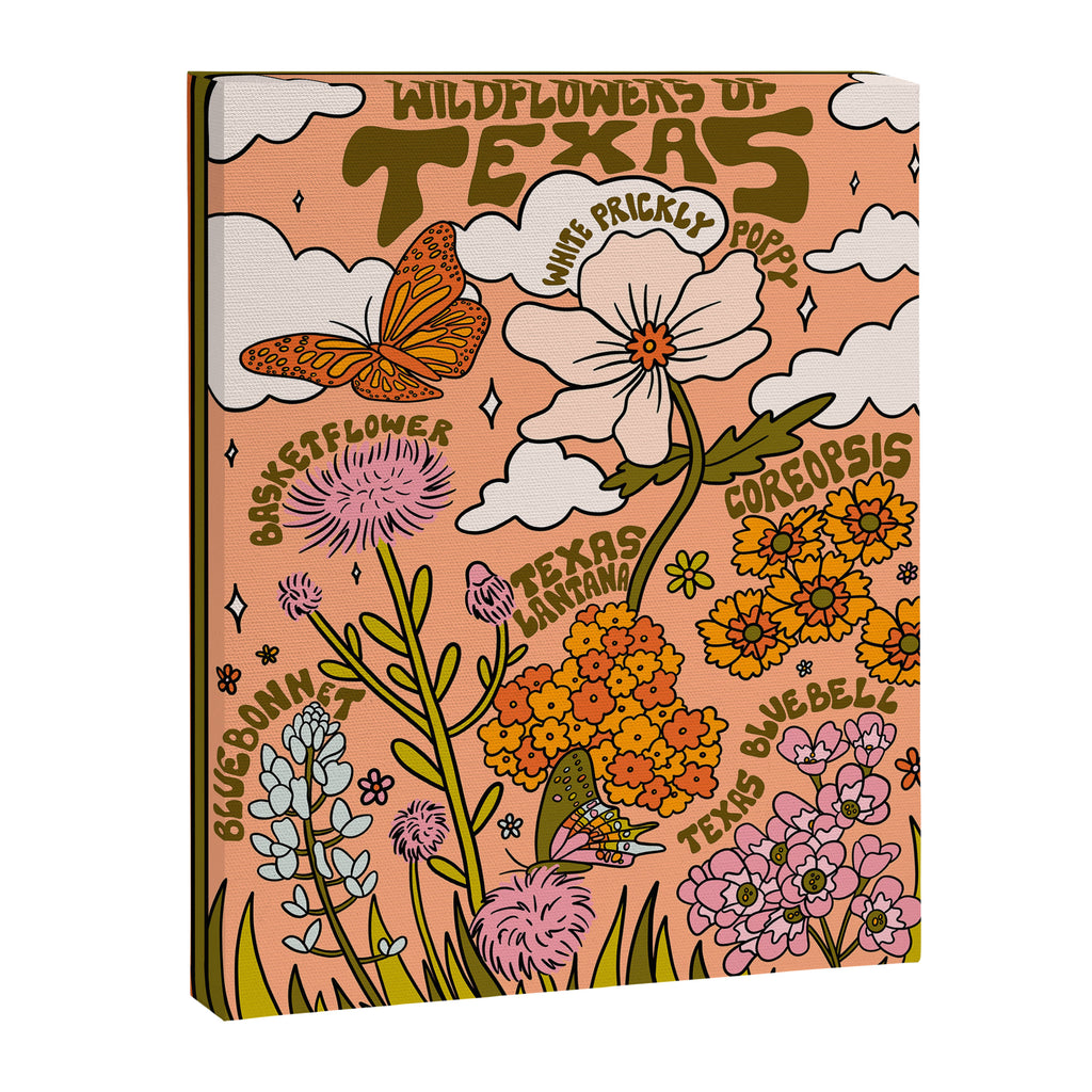 Texas Wildflowers Canvas Print Gallery Image 6