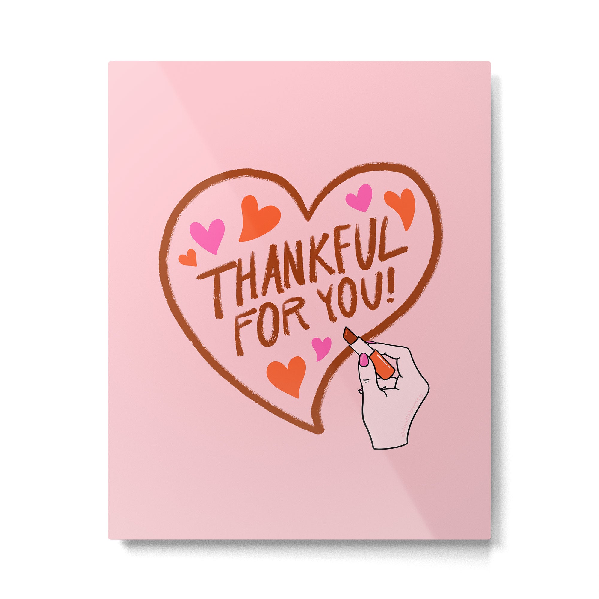 Thankful For You Metal Print Gallery Image 6