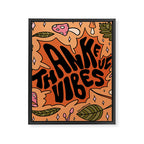 Thankful Vibes Framed Canvas Print Gallery Image 8