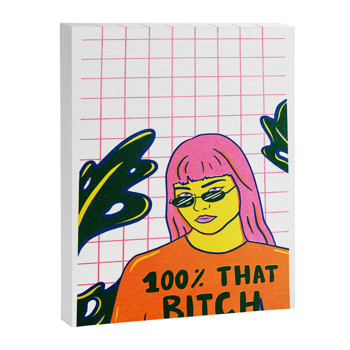 That Bitch Canvas Print Gallery Image 1