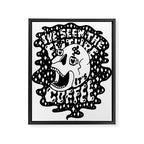 The Future is Coffee Framed Canvas Print Gallery Image 8