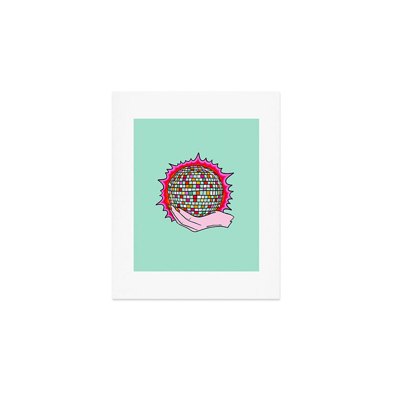 The Holy Disco Ball Art Print Gallery Image 1