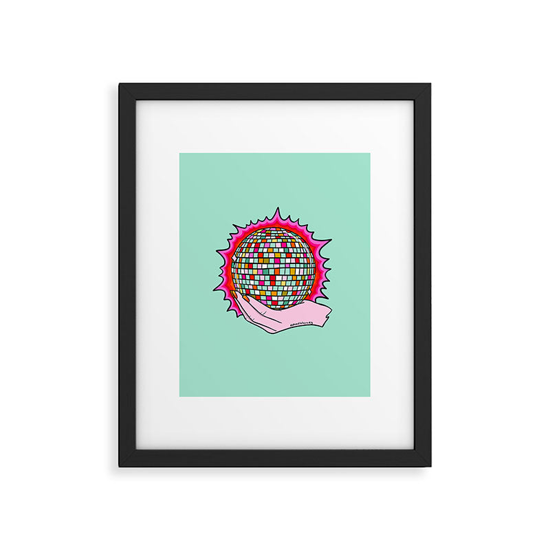 The Holy Disco Ball Framed Art Print Gallery Image 4
