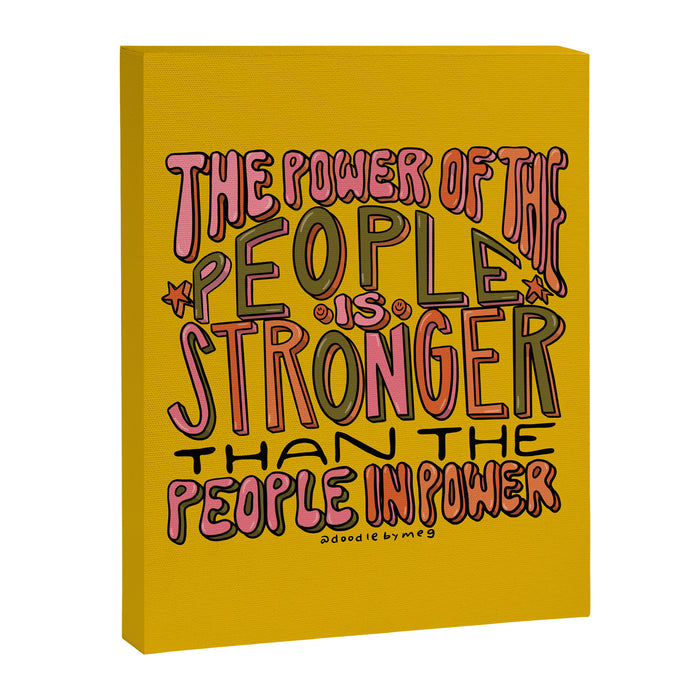 The Power of the People Canvas Print Gallery Image 1