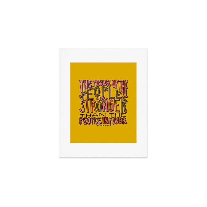 The Power of the People Art Print Gallery Image 1
