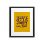 The Power of the People Framed Art Print Gallery Image 6