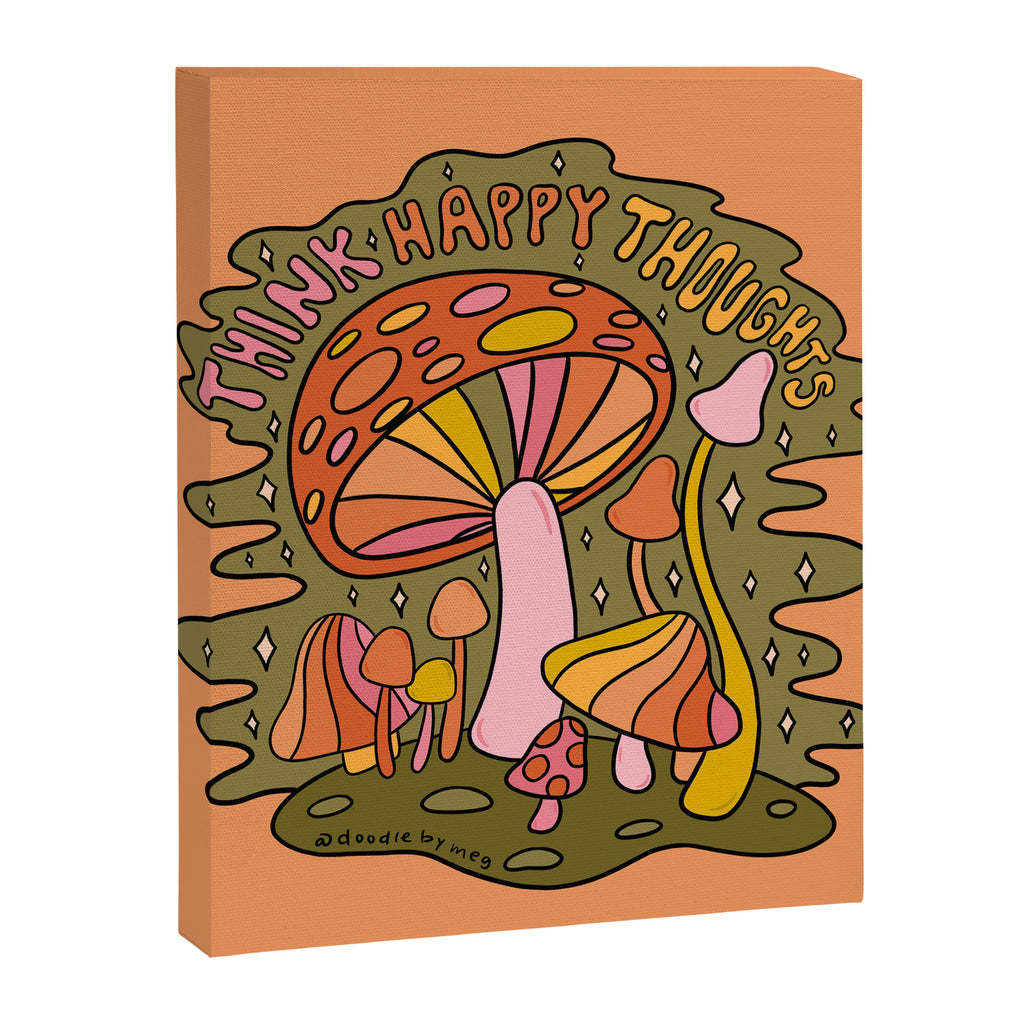Think Happy Thoughts Canvas Print Gallery Image 8