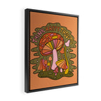 Think Happy Thoughts Framed Canvas Print Gallery Image 2