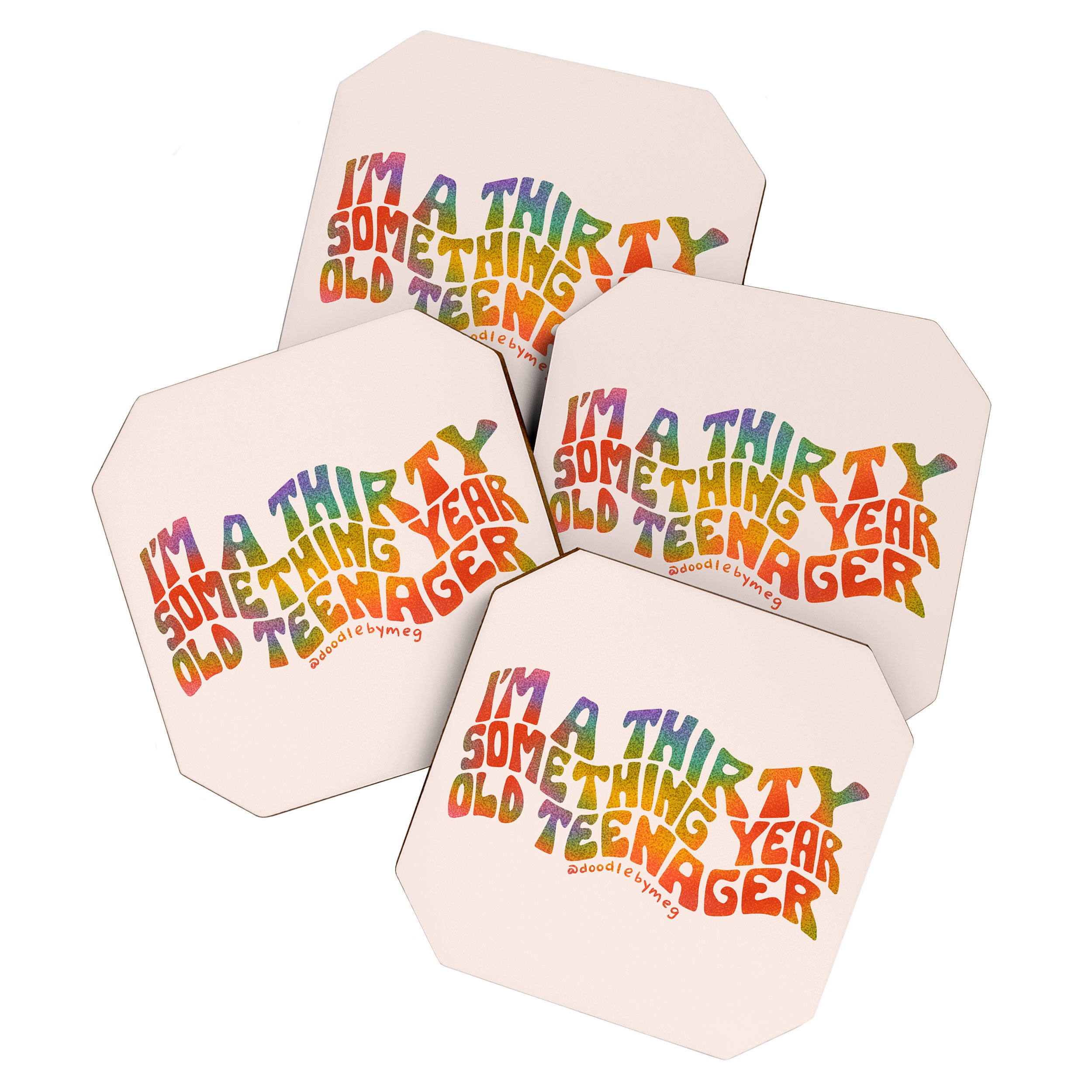 Thirty Something Year Old Teenager Coaster Gallery Image 1