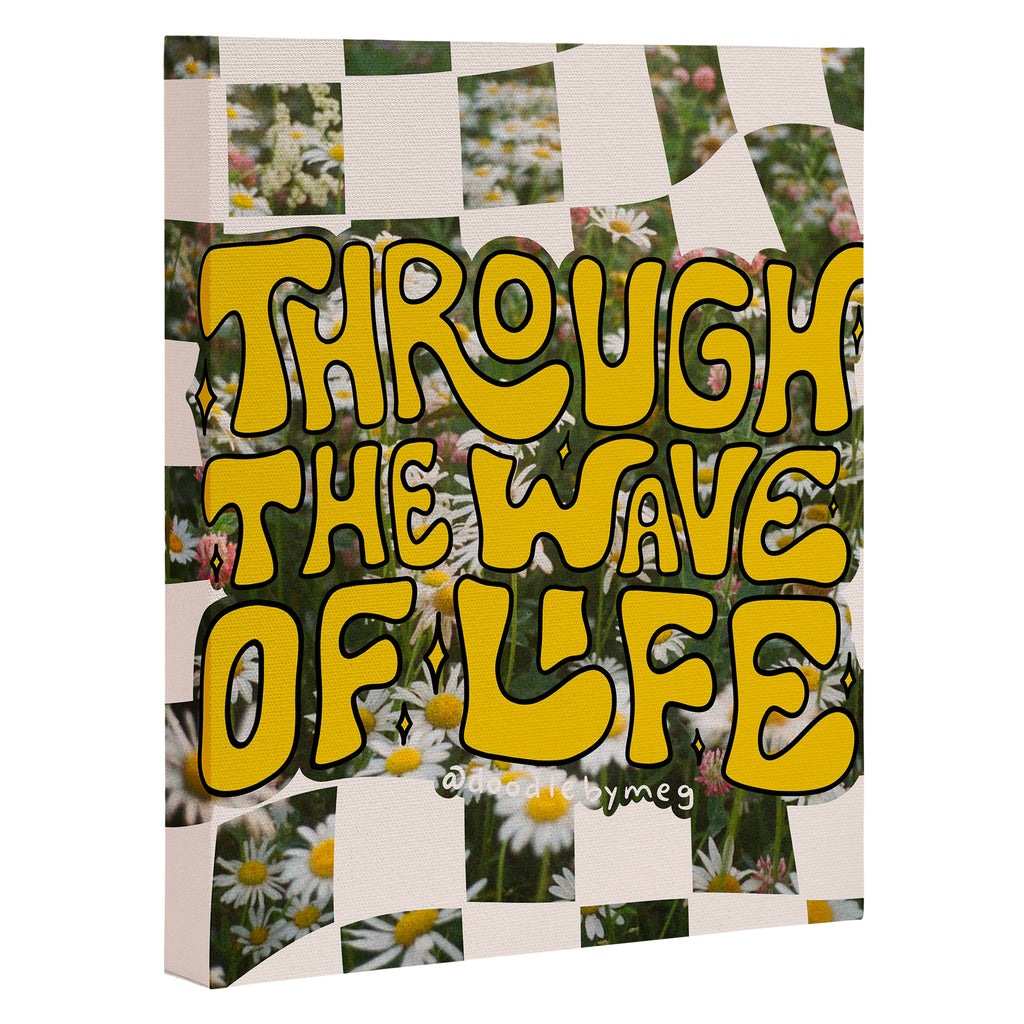 Through the Wave of Life Canvas Print Gallery Image 3