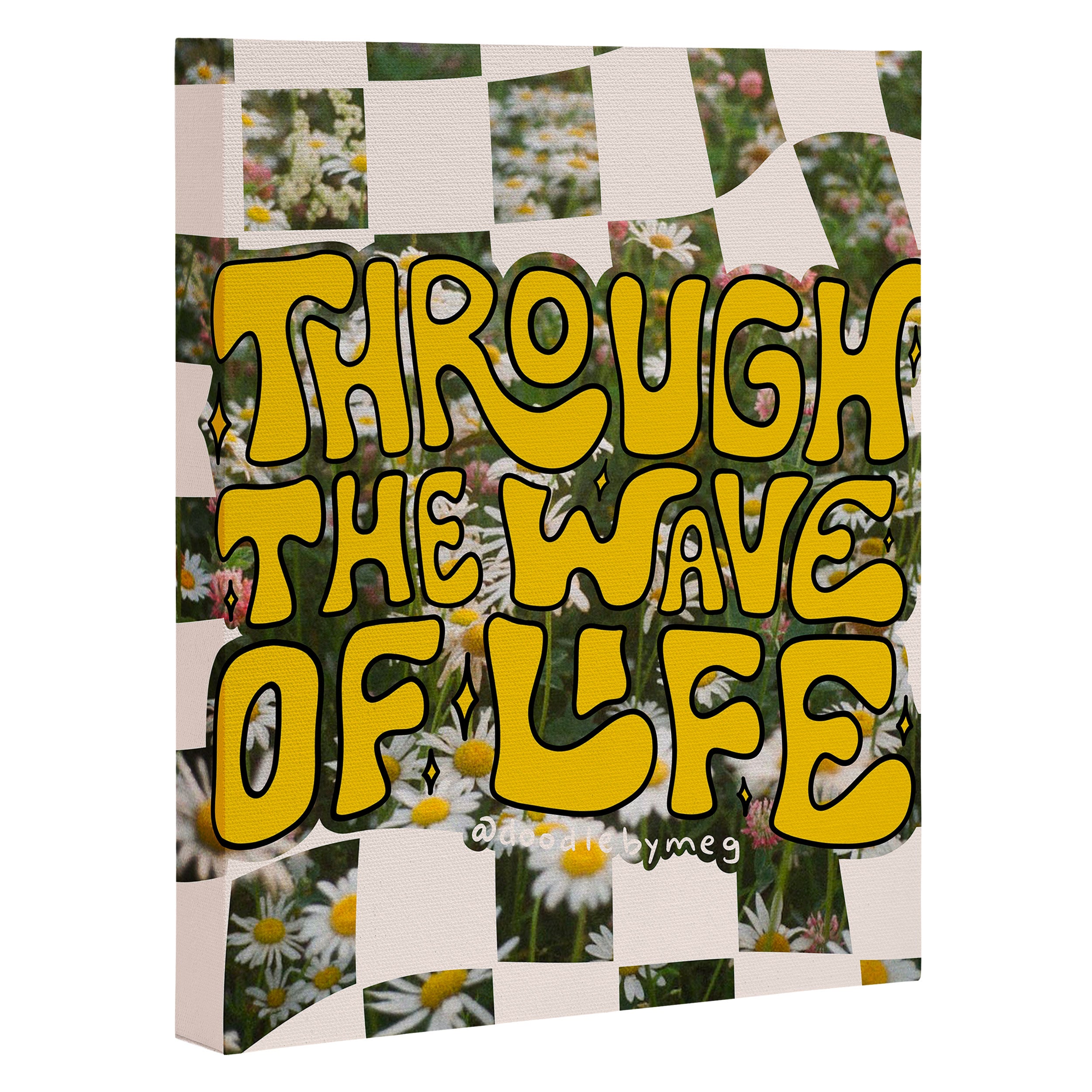 Through the Wave of Life Canvas Print Gallery Image 3