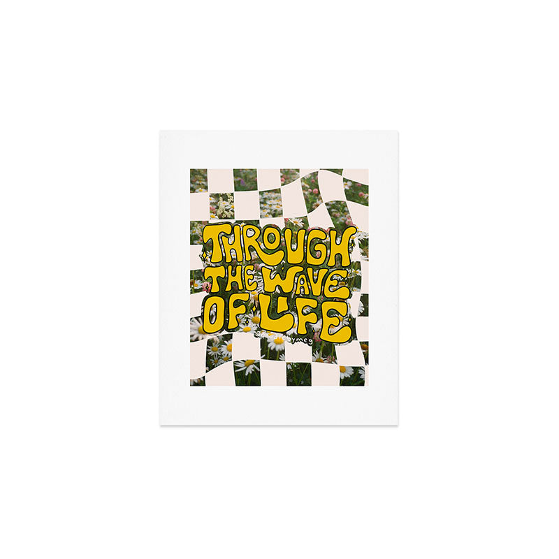 Through the Wave of Life Art Print Gallery Image 1