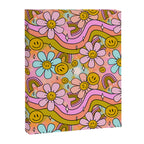 Tie Dye Flower Print Canvas Print Gallery Image 8