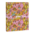 Tie Dye Mushroom Print Canvas Print Gallery Image 8