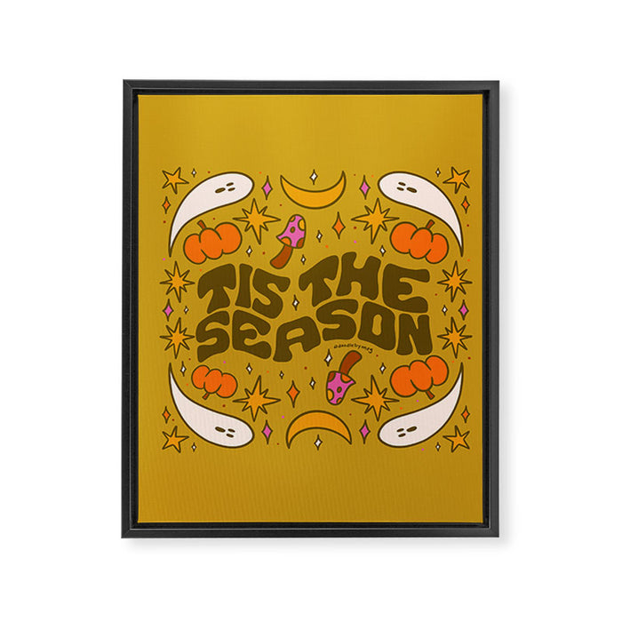 Tis the Season Framed Canvas Print Gallery Image 1