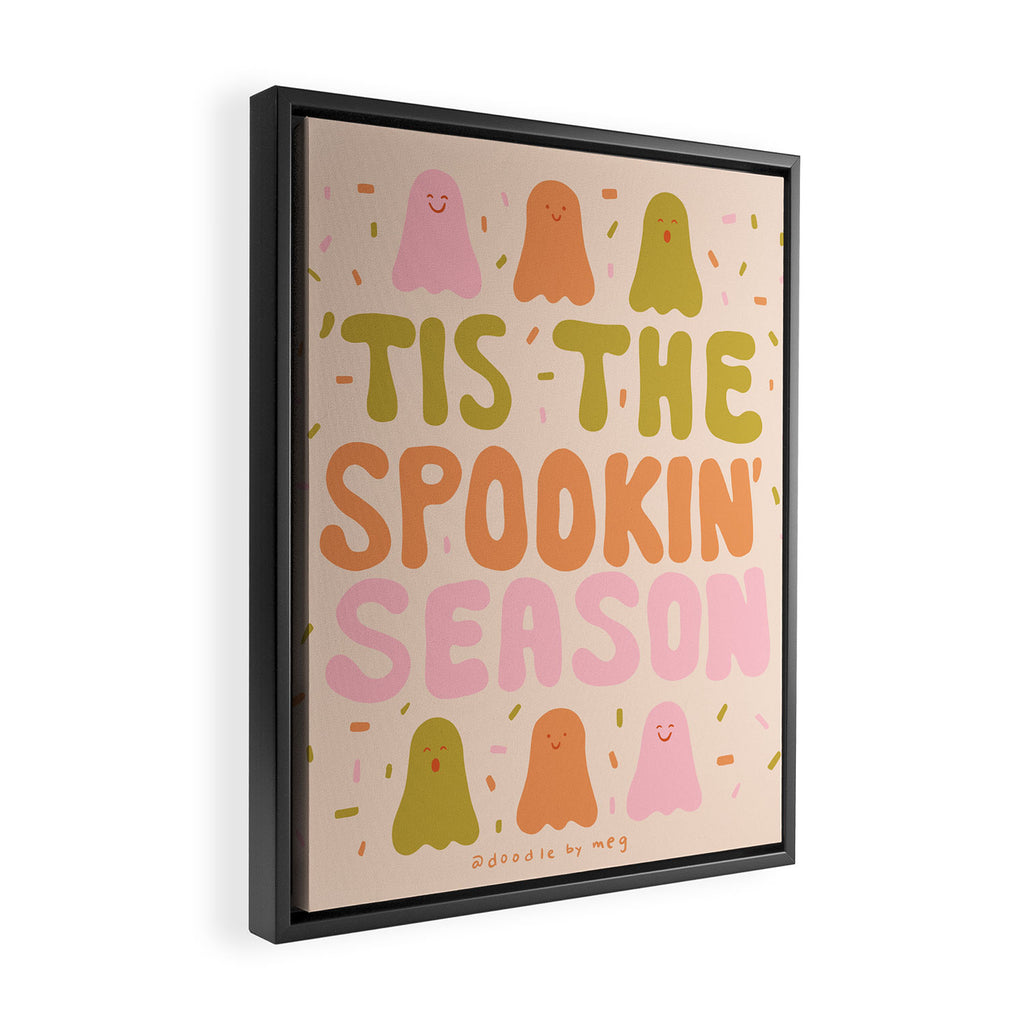 'Tis the Spookin Season Framed Canvas Print Gallery Image 2