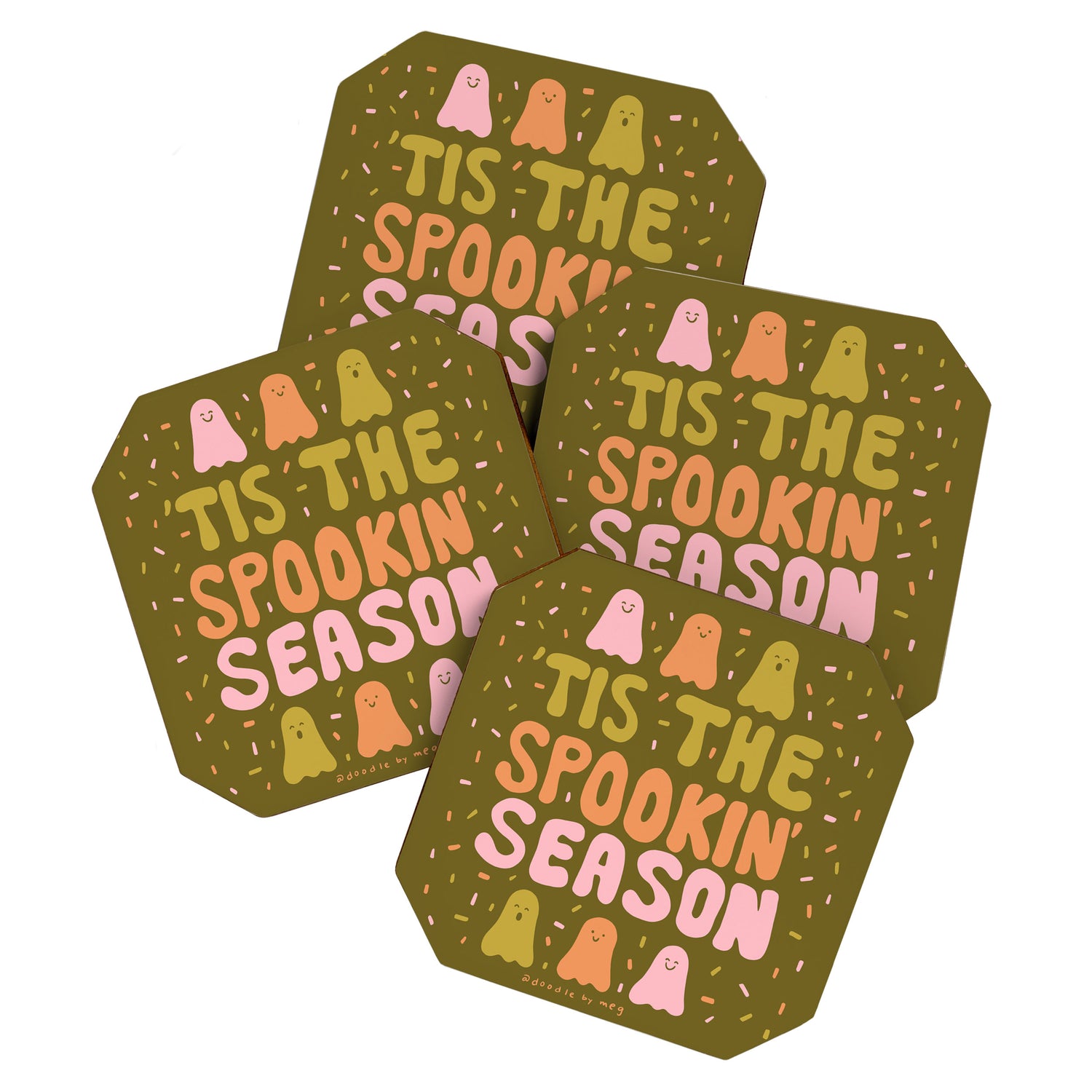 'Tis the Spookin Season in Green Coaster Gallery Image 1
