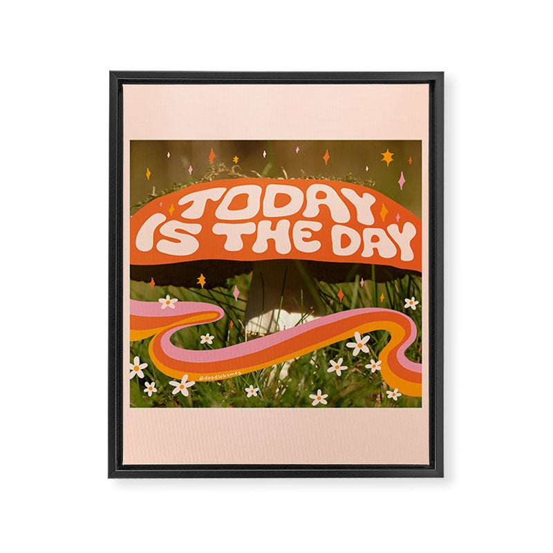 Today Is The Day Framed Canvas Print Gallery Image 8