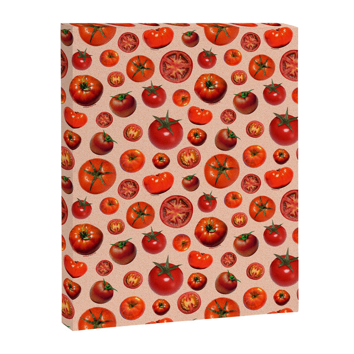 Tomato Collage Print Canvas Print Gallery Image 1