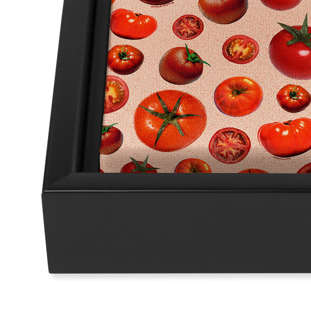 Tomato Collage Print Framed Canvas Print Gallery Image 3