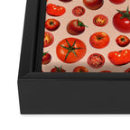 Tomato Collage Print Framed Canvas Print Gallery Image 3