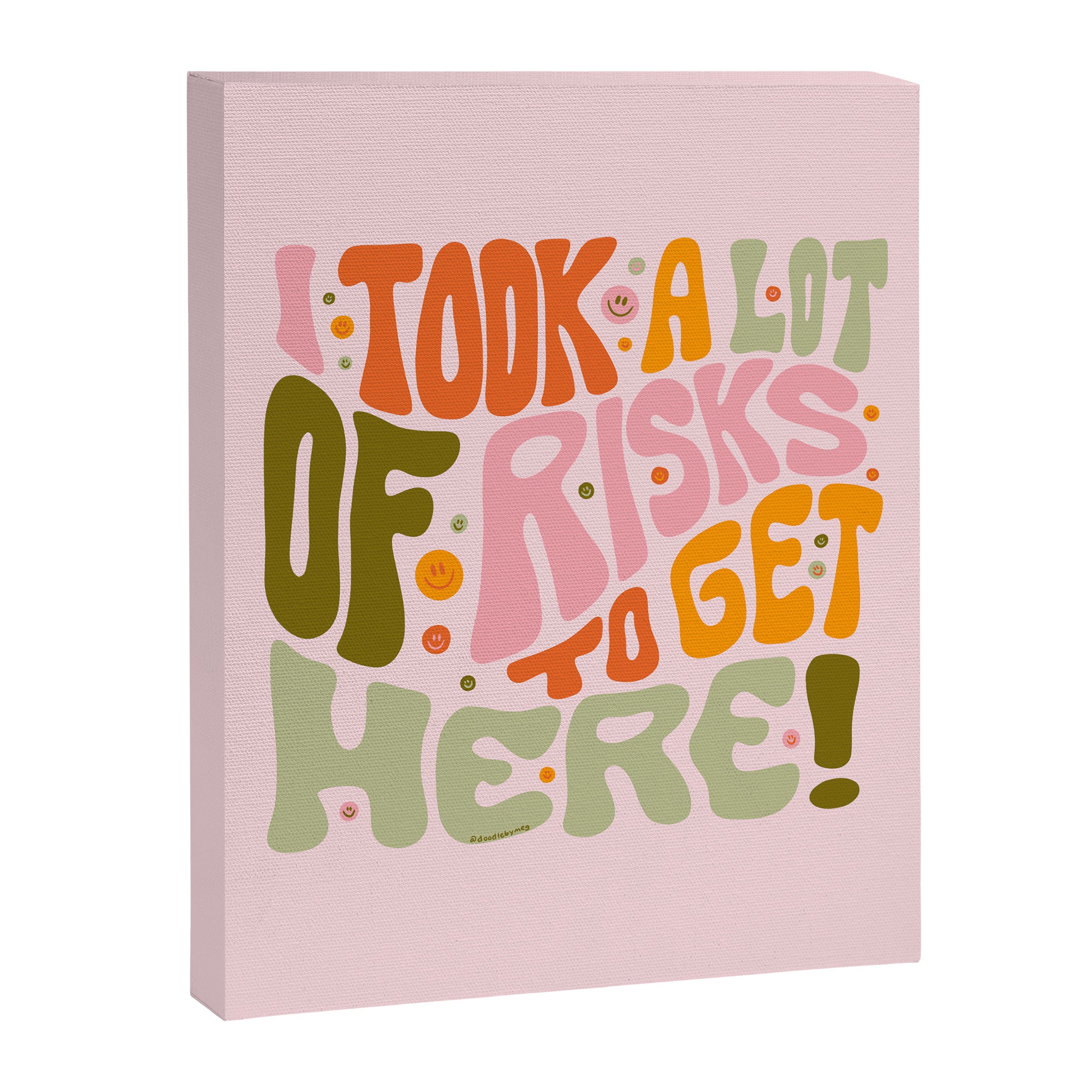 Took A Lot of Risks Canvas Print Gallery Image 8