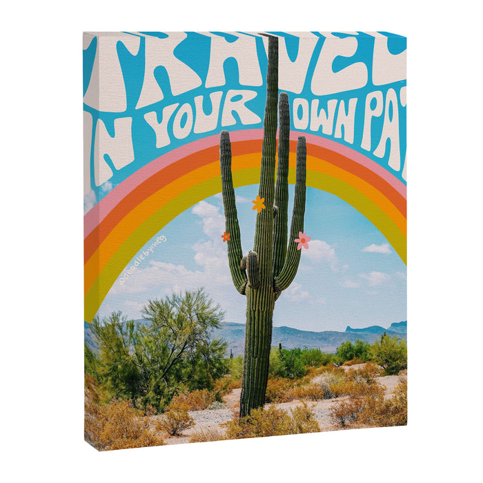 Travel In Your Own Path Canvas Print Gallery Image 1