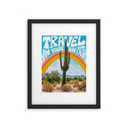 Travel In Your Own Path Framed Art Print Gallery Image 5