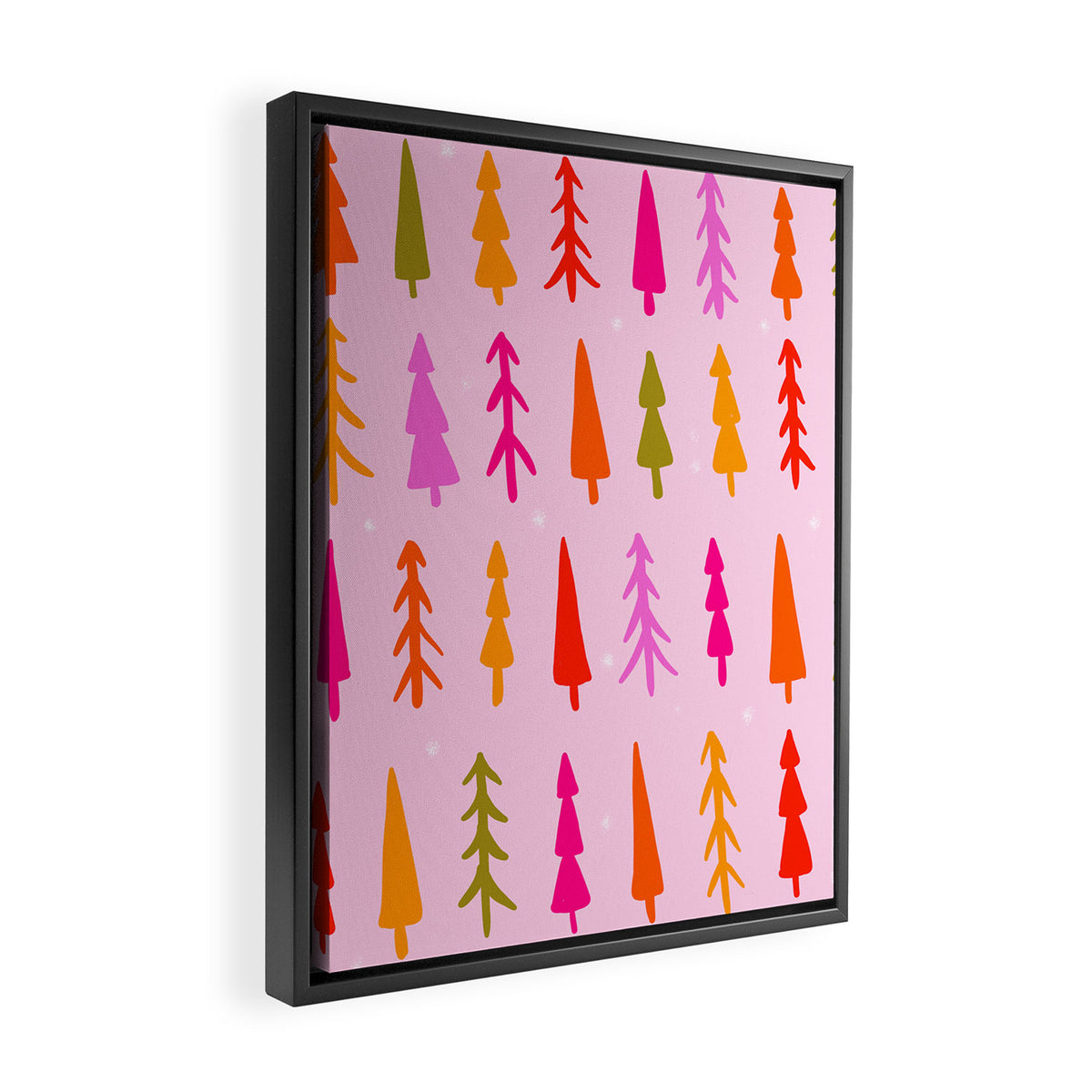 Tree Print Framed Canvas Print Gallery Image 2
