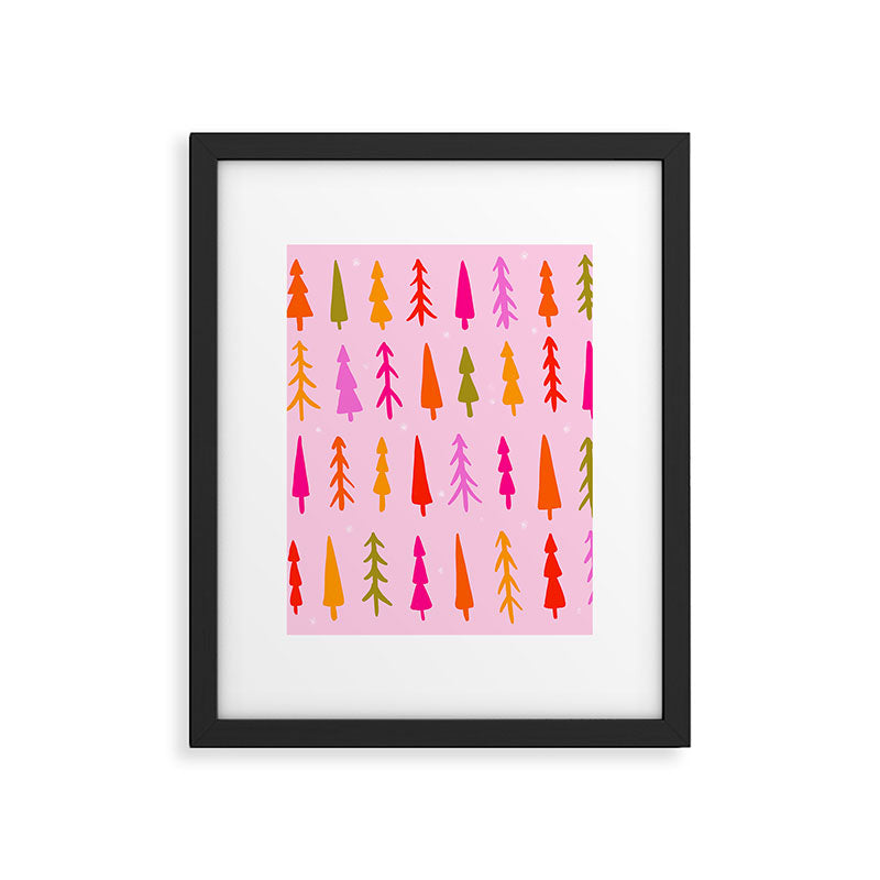 Tree Print Framed Art Print Gallery Image 6