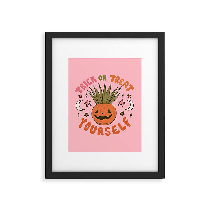 Trick or Treat Yourself Framed Art Print Gallery Image 1