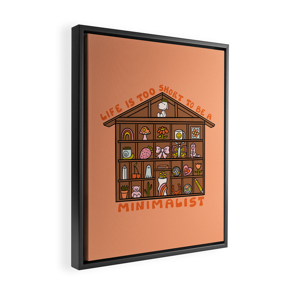 Trinket Shelf Framed Canvas Print Gallery Image 2