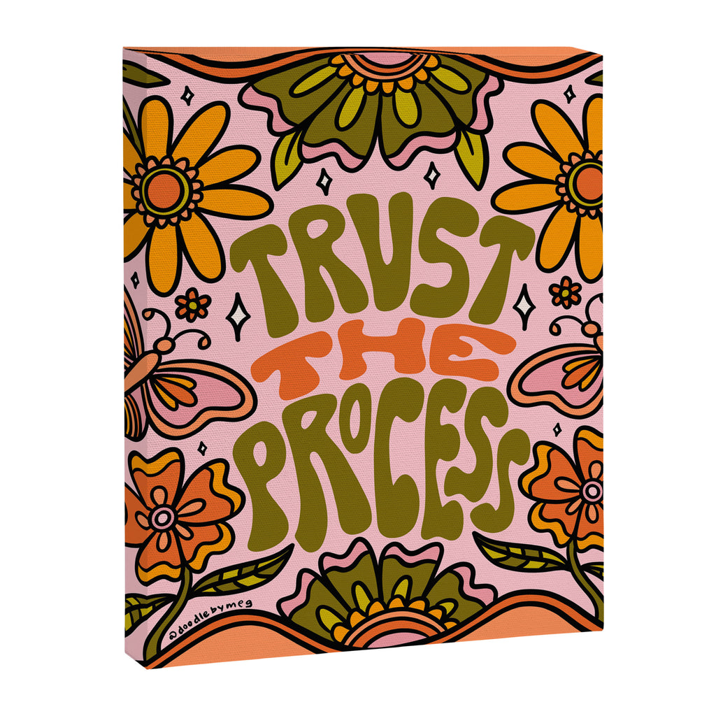 Trust The Process Canvas Print Gallery Image 8