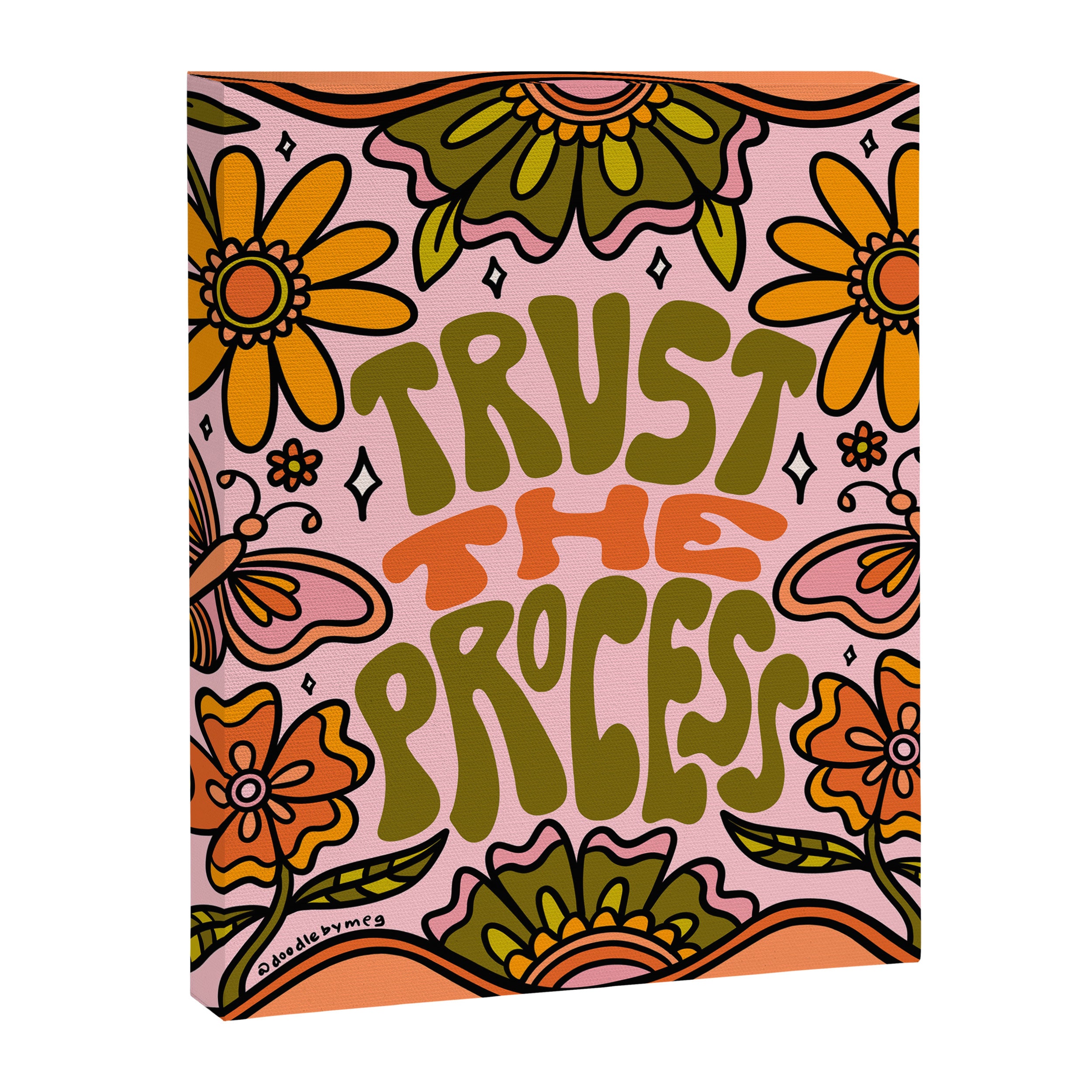 Trust The Process Canvas Print Gallery Image 8