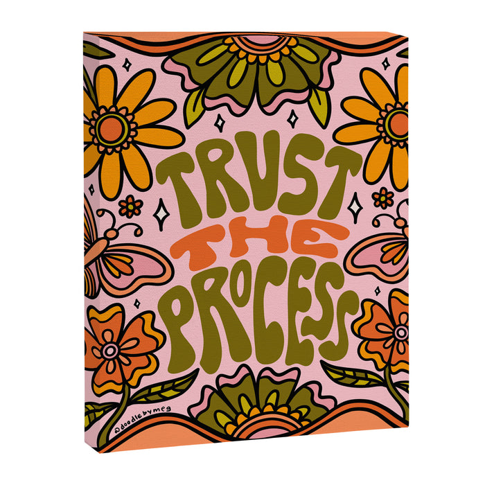 Trust The Process Canvas Print Gallery Image 1