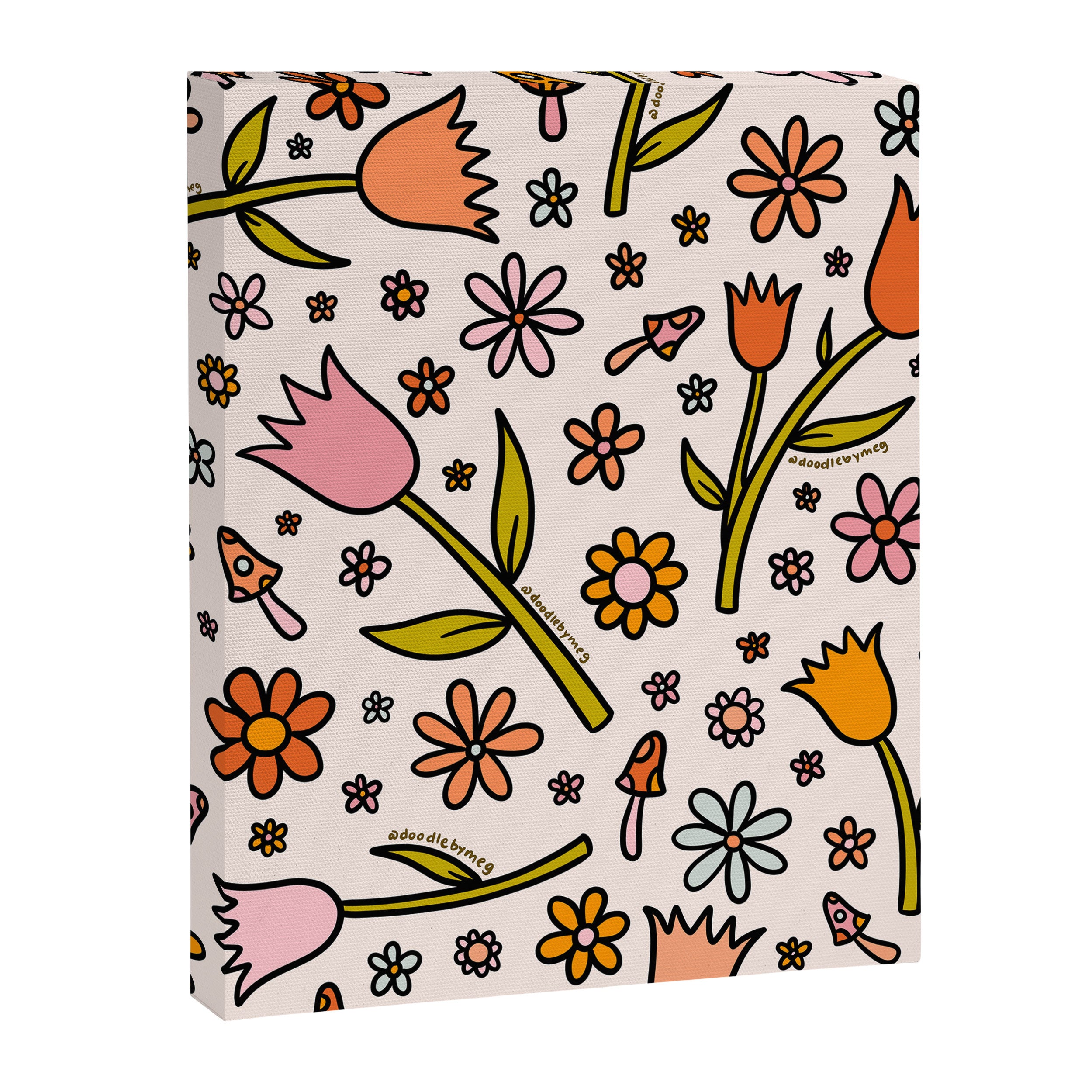 Tulip Print Canvas Print Gallery Image 8