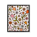 Tulip Print Framed Canvas Print Gallery Image 8