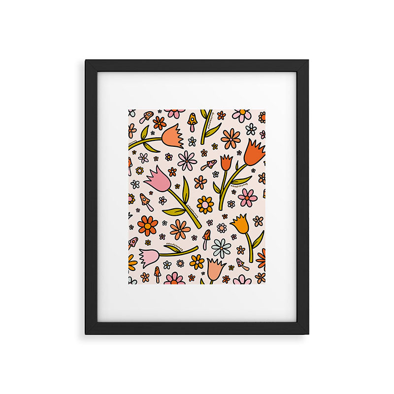Tulip Print Framed Art Print Gallery Image 4